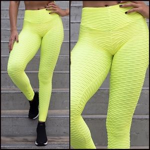 ✅ AUTHENTIC Brazilian Honeycomb Yoga Pants